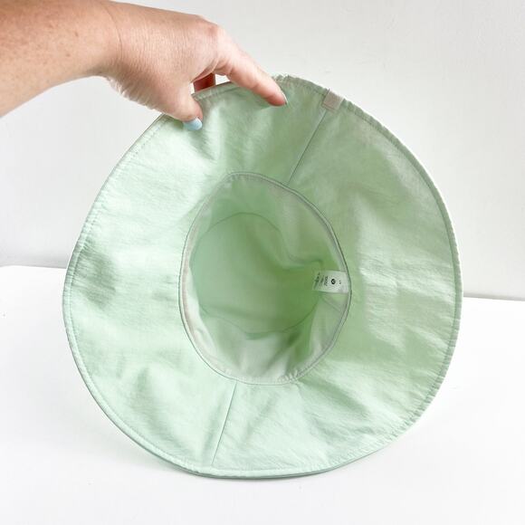 Lululemon Wide Brim Logo Bucket Hat Mint Moment Green main image 4